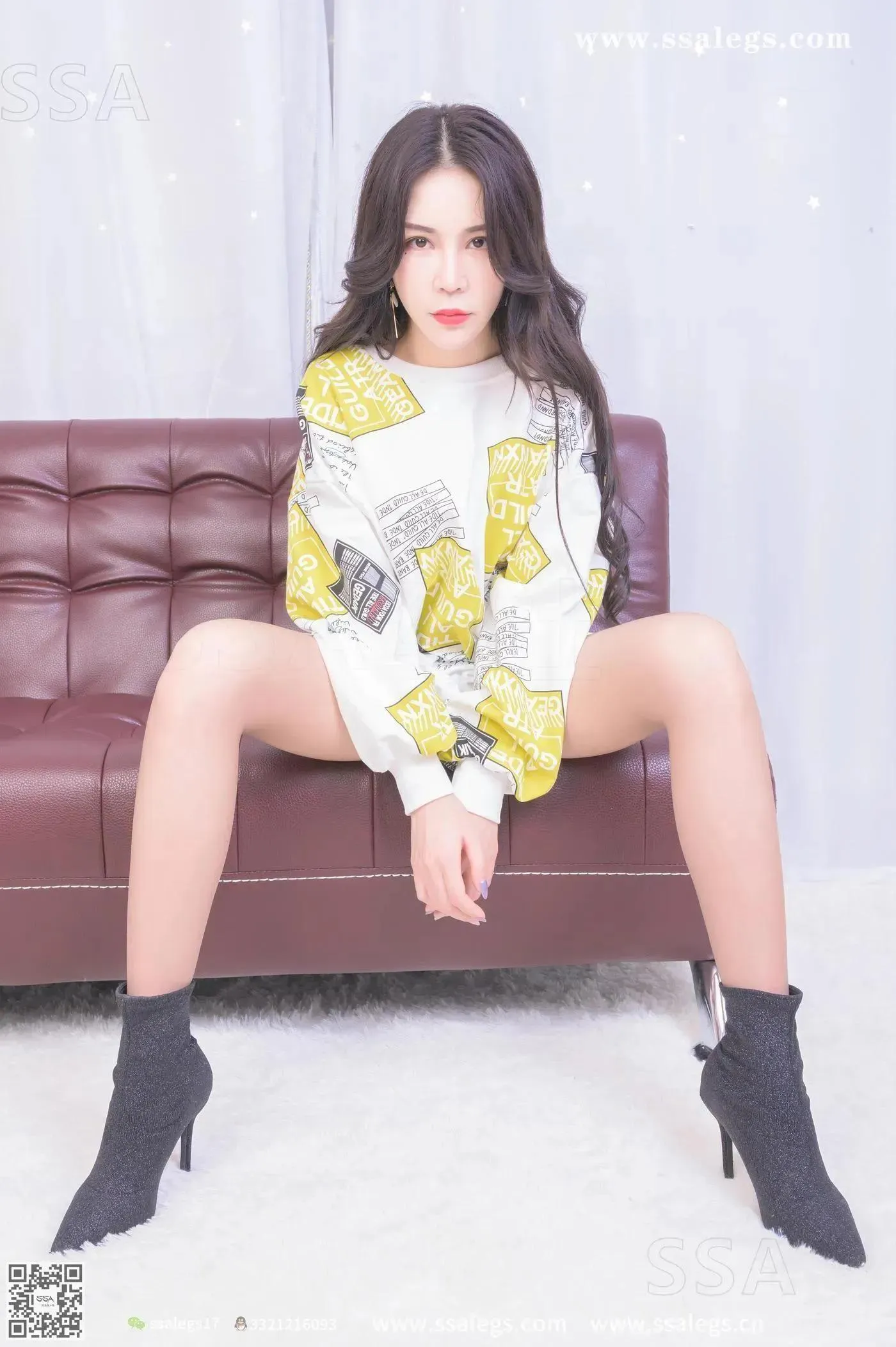 [SSA丝社]超清写真 NO.328 娜娜御姐的缘味咖啡丝袜写真(上) [73P]插图2